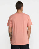 RVCA Men's Big RVCA Clay Orange Tshirt