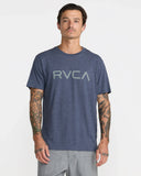 RVCA Men's Big RVCA Moody Blue Tshirt