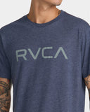 RVCA Men's Big RVCA Moody Blue Tshirt