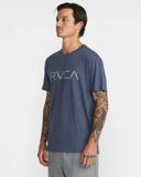 RVCA Men's Big RVCA Moody Blue Tshirt