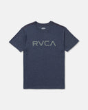 RVCA Men's Big RVCA Moody Blue Tshirt
