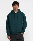 RVCA Men's Dayshift Hunter Green Hoodie