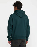 RVCA Men's Dayshift Hunter Green Hoodie