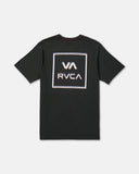 RVCA Men's Glitch Pirate Black Tshirt