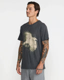 RVCA Men's Horton Raven Black Tshirt