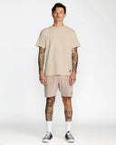 RVCA Men's Midweight Label Ceramic Tshirt