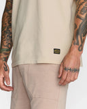 RVCA Men's Midweight Label Ceramic Tshirt