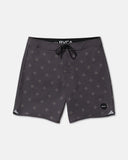 RVCA Men's Northern Trunk Pirate Black 18" Boardshort