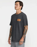 RVCA Men's Old West Pirate Black Tshirt