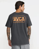 RVCA Men's Old West Pirate Black Tshirt