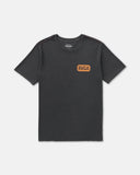 RVCA Men's Old West Pirate Black Tshirt