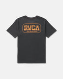 RVCA Men's Old West Pirate Black Tshirt