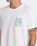 RVCA Men's Ornate Antique White Tshirt