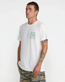 RVCA Men's Ornate Antique White Tshirt