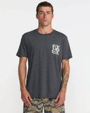 RVCA Men's Ornate Black Tshirt