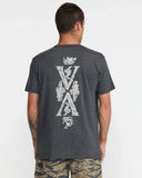 RVCA Men's Ornate Black Tshirt