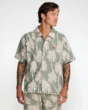 RVCA Men's Pall Fall Jade SS Shirt
