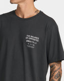 RVCA Men's Palm Reel Pirate Black Tshirt