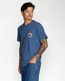 RVCA Men's Pantero Indigo Tshirt