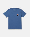 RVCA Men's Pantero Indigo Tshirt