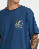 RVCA Men's Saguaro Canyon Dark Denim Tshirt