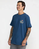 RVCA Men's Saguaro Canyon Dark Denim Tshirt