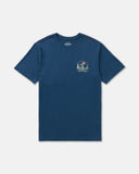 RVCA Men's Saguaro Canyon Dark Denim Tshirt
