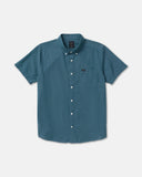 RVCA Men's That'll Do Dobby Atlantic SS Shirt
