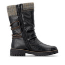Remonte Ladies Claire Black D3W72-03 Ice Grip Lined Boot