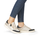 Remonte Ladies D2E04-80 White Combination Sneaker