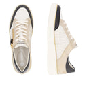 Remonte Ladies D2E04-80 White Combination Sneaker