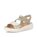 Remonte Ladies D3L51-52 Green Combo Sandal