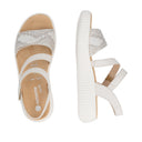 Remonte Ladies D3L51-60 Beige Combo Sandal