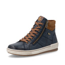 Remonte Ladies Maditta Blue D0772-16 Lined Boot