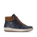Remonte Ladies Maditta Blue D0772-16 Lined Boot