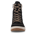 Remonte Ladies Mid Black Suede D3Q72-03 Lined Boot