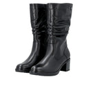 Remonte Ladies Sontje Black D2A79-00 Lined Boot