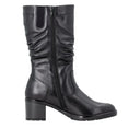 Remonte Ladies Sontje Black D2A79-00 Lined Boot