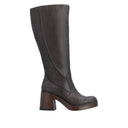 Rieker Ladies 58090-25 Brown Tall Dress Boot
