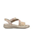 Rieker Ladies 60464-90 Multi Leather Sandal