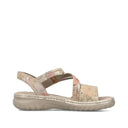 Rieker Ladies 60464-90 Multi Leather Sandal