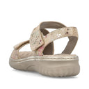 Rieker Ladies 60464-90 Multi Leather Sandal