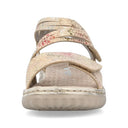 Rieker Ladies 60464-90 Multi Leather Sandal