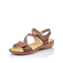Rieker Ladies 659C7-24 Brown Sandal