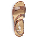 Rieker Ladies 659C7-24 Brown Sandal
