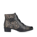 Rieker Ladies Fabiola Black Combination Y0764-00 Lined Boot