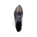 Rieker Ladies Fabiola Black Combination Y0764-00 Lined Boot
