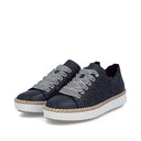 Rieker Ladies M2902-60 Navy Shoe