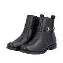 Rieker Ladies Ornella Black 74856-00 Lined Dress Boot