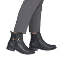 Rieker Ladies Ornella Black 74856-00 Lined Dress Boot
